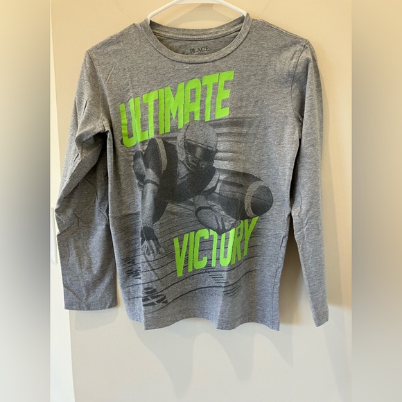 Bundle of 9 PCS Children’s Place Long Sleeve Tees and pants Boys. Size 10/12 - Picture 5 of 11